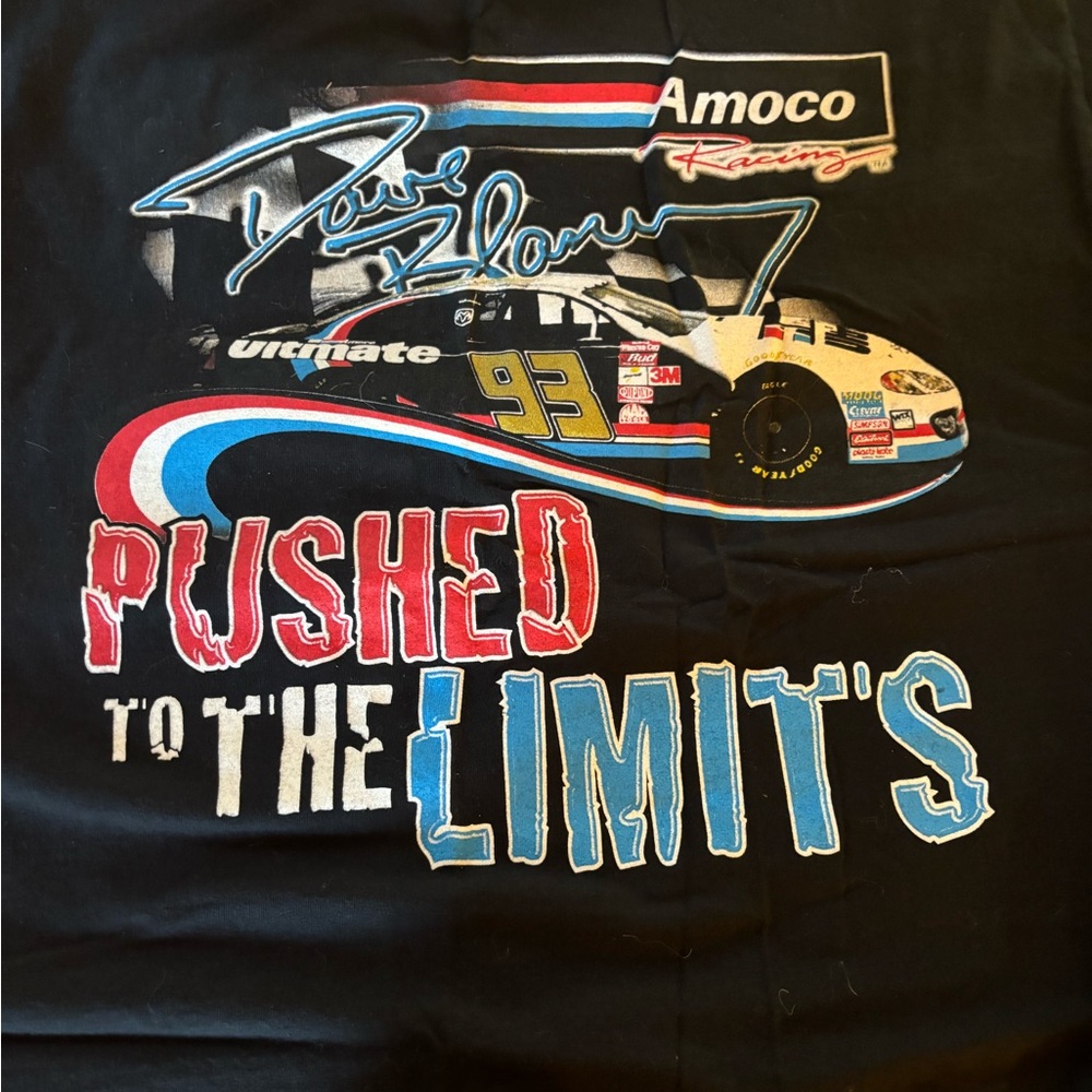 VINTAGE DAVE BLANEY MENS NASCAR T-SHIRT (3 FOR 25 BUNDLE)